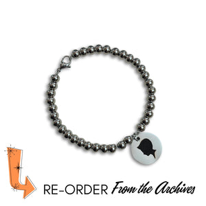 Silhouette Beaded Charm Bracelet From the Archives