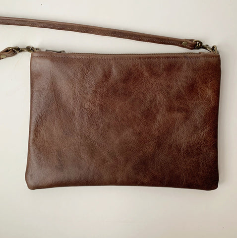 Silhouette Lined Beth Ann Clutch (without strap)