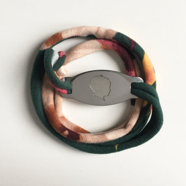 FROM THE ARCHIVES Silhouette Wrap Bracelet (one portrait)