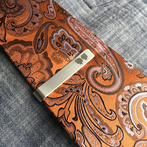 Silhouette Tie Bar