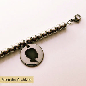 FROM THE ARCHIVES Silhouette Beaded Charm Bracelet
