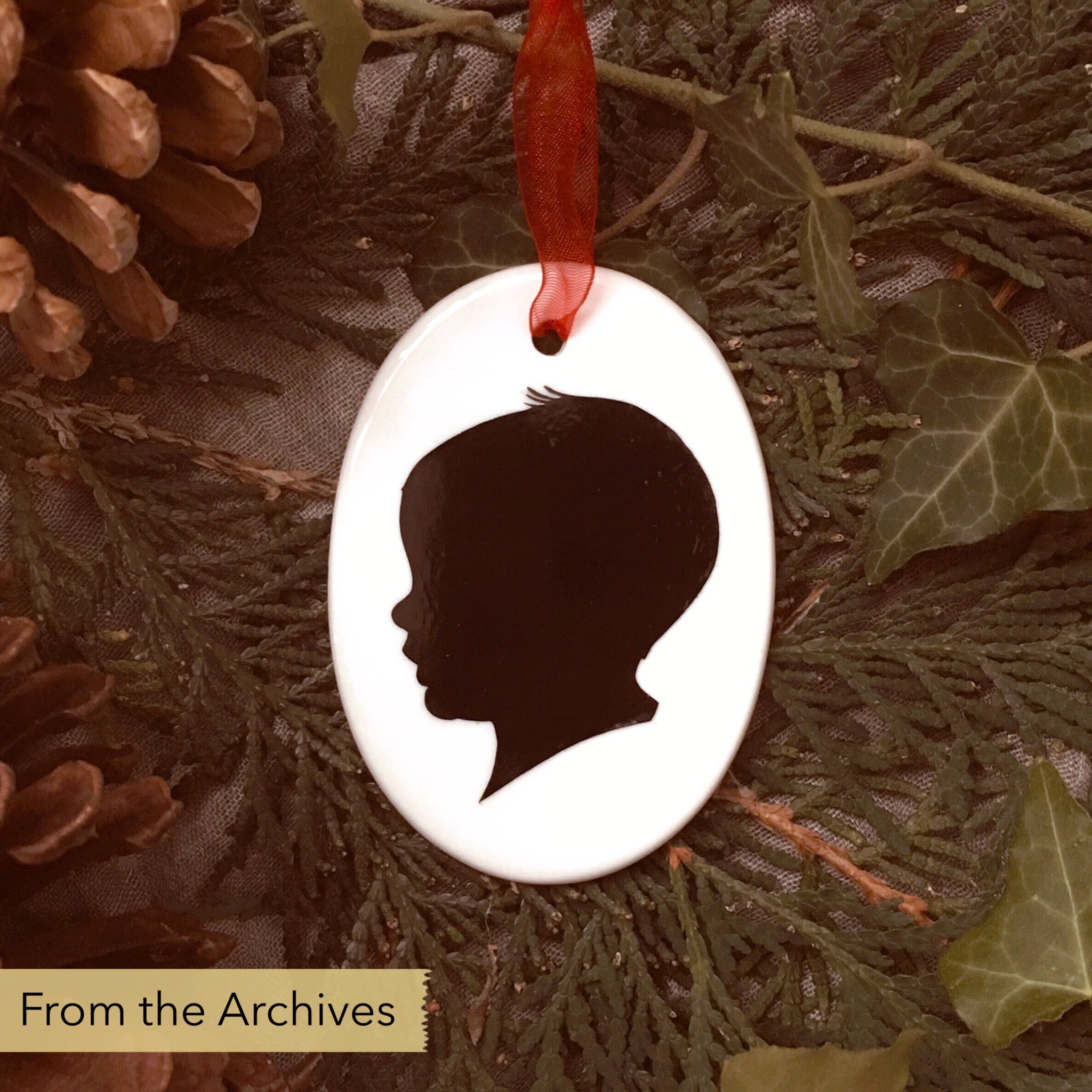 FROM THE ARCHIVES Silhouette Ornament